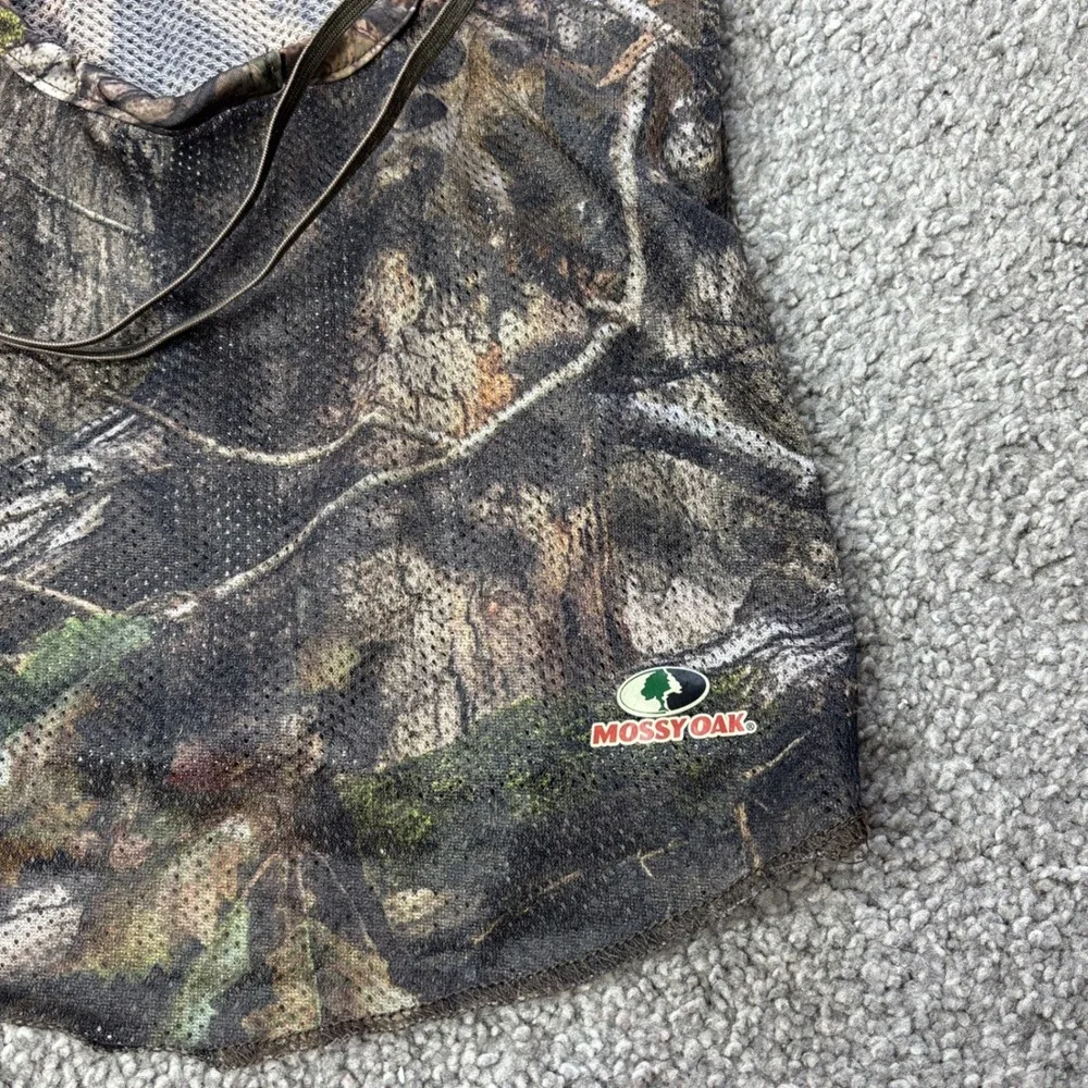 Mossy Oak Hunting Face Mask‎ Unisex One Size Camo Mesh Balaclava Breathable - Picture 2 of 13
